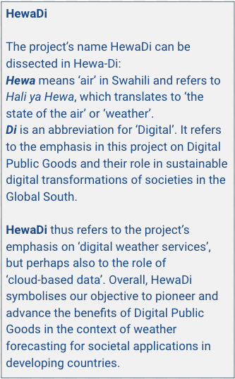 Hva betyr HewaDi