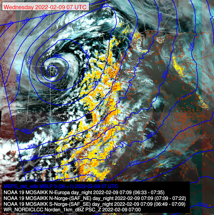 diana whowing satellite and radar images